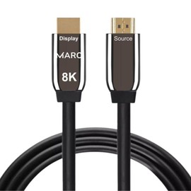 Maro 8K HDMI Fibre Optic Cable 2.1, 48Gbps 8K 120Hz 3D Support, eARC Compatible, High-Speed HDMI to HDMI Adapter for TV, Laptop, Mirroring, 40M