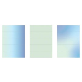 MST-FA43-GBL Marks Gradient Blue Masking Tape Perforated Sheet with Water-Based Pen