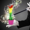 Harilla Magic Flower Pot and Wand Magic Appearing Flower Magic
