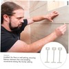 Operitacx 200pcs Ceramic Tile Spacers Reusable Tile Leveling Needles for