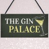 RED OCEAN Gin Palace Sign Garden Shed Man Cave Home