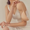 Marun5 Do. Free Air Seamless Nude Bra Half Cup -