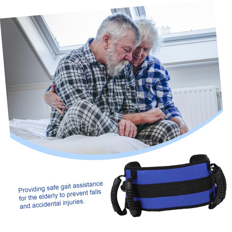 Baluue Elderly Mobility Aid Lightweight Walking Transfer Strap for Seniors