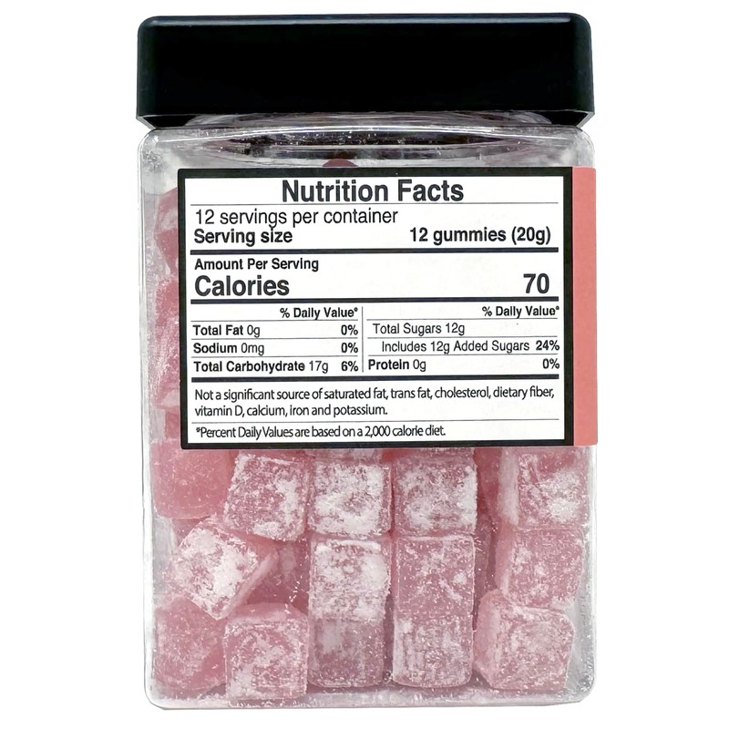 Wally and Whiz Pink Grapefruit with Apricot Gummies