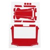 Drone Fluorescent Sticker Waterproof PVC Repeatable Paste Drone Body Remote