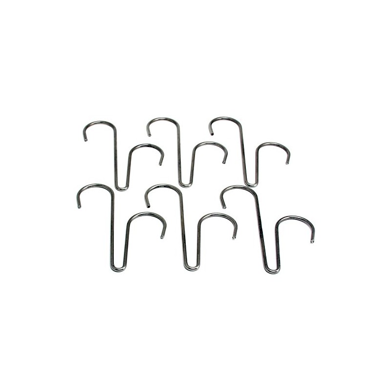 Enclume Double Level Hook, Set of 6, , Use with