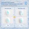 JODSONE White Blooming Wave Nail Gel 16.5ML,Spreading Effect for Ocean