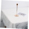 CIYODO Thicken 3D Pattern Table Cover White Decorative Tablecloth for