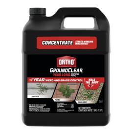 Ortho GroundClear Year Long Vegetation Killer2 Concentrate, Kills and Prevents Weeds Up to 1 Year, 2 gal.
