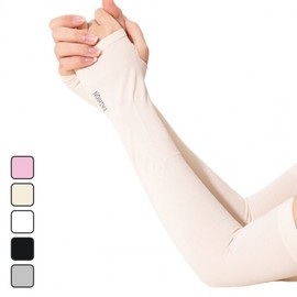 Summer UV Protection Cool Arm Sleeves for Golf & Outdoor Sun Blocking 05 Arm Sleeves - Gray 8ea