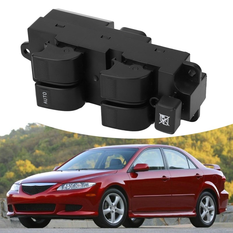 Master Power Window Switch Front Left Driver Side for Mazda