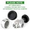 TAISHER 1PCS 304 Stainless Steel 90 Degree Needle Valve 3/8"