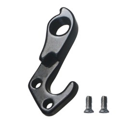 Tail Hook Rear Derailleur Hanger, Rear Derailleur, Rear Wheel Mechanical Shift Hook 322175/318610 Aluminum Alloy Compatible with Trek Gary Fisher, Black
