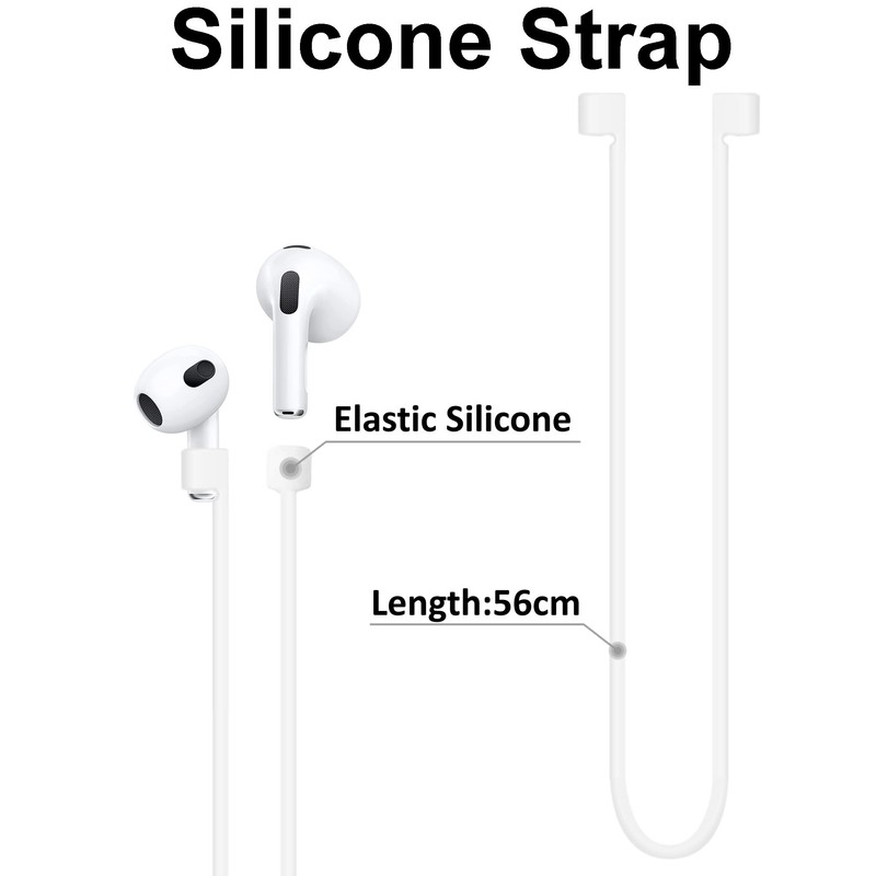 A-Focus Anti-Slip Set for AirPods 3rd Replacement Silicone Adjustable Ear