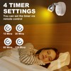 Hortsun 6 Pcs Mini Battery Operated Spotlights with 3 Remote