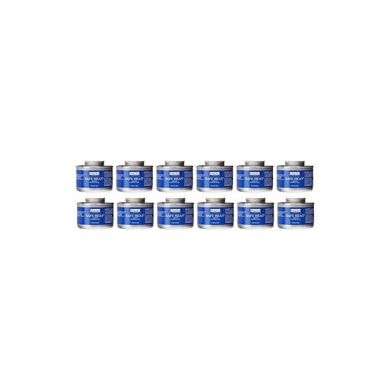 Daily Chef Bakers and Chefs Safe Heat Chafing Fuel, 12-Pack