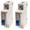 Bumbesti 2pcs 1 Pole 230/400V Low-Voltage Miniature Circuit Breaker 3A