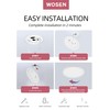 2 Pack 12 Inch Smart Ceiling Light Fixture, RGB LED
