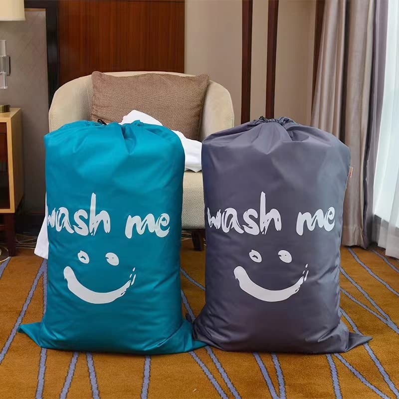 AIMALL Heavy Duty Laundry Bag for Dirty Clothes, Travel &