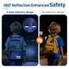Bagseri Clear Backpack for Kids - 15 Inch Clear Bookbag