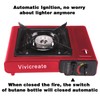 Vivicreate 8500 BTU Portable Stove, Camping Stove, Butane Stove,Butane Burner,