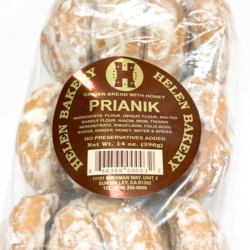 Pryaniki Gingerbread Cookies, Traditional Pfeffernusse Shortbread 14 oz | 396
