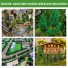 HSMHLYYB Pack of 50 Model Trees Miniature, Trees Railway Landscape