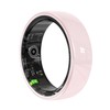 Sqrutri Pink Ceramic Smart Ring for Women, Health & Sleep