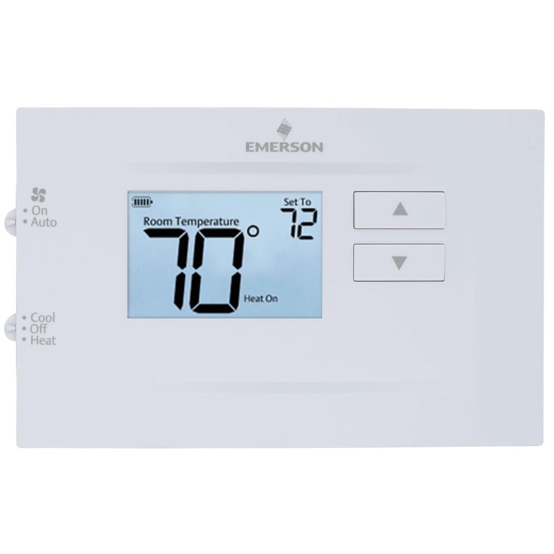 White-Rodgers 24V 70 Series Digital Thermostat Single Stage Non-Programmab