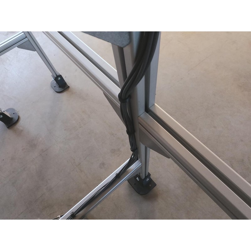 Clips for Cable Attachment to Construction Profile, Quick Attachment with