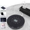 Portable CD Player, Compact Bluetooth CD Player with Speaker, Anti-Skip,