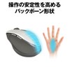 Buffalo BUFFALO Wireless Blue LED 5 Button NeoFit Mouse, Medium