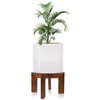 hismocal Wood Plant Stand Indoor/Outdoor for Plants, Large Size Planter