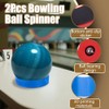 WodGod 2PCS Bowling Ball Spinner with 4 Cleaning Cloths-High Performance