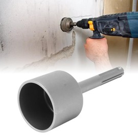 jerss T Post Driver Hammer Attachment Electric Hammerelectric Pick Wukeng Piling Hammer Electric Pickaxe 5 Pits Steel 20Cm Length Post Hole Diggers (65mm)