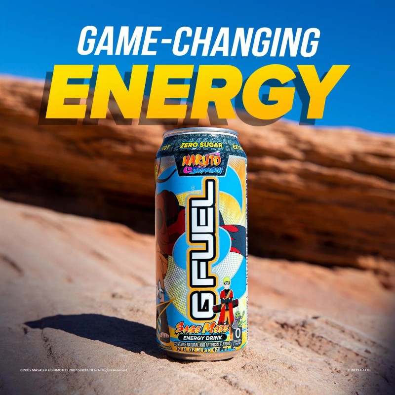 G Fuel Sage Mode Energy Drink 16 Fl Oz Pack