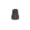 Harvy Canes Nev-a-Slip 1/2" Standard Replacement Cane Tip- Black (4