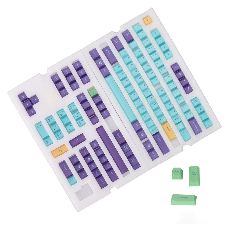 PBT Keycaps 150 Keys 5 Sides Sublimation for Cherry Height