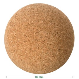 Cork Ball Fascia Ball Fascia & Trigger Point Massage Fitness Yoga 8 cm