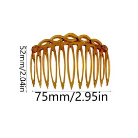Hair Combs, 3 Pieces Hair Comb, Plastic, Plastic Hair Side Comb, Hair Comb Ladies, Insert Comb