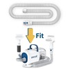 oneisall Suction Hose for BM1 Dog Grooming Vacuum Blow Dryer