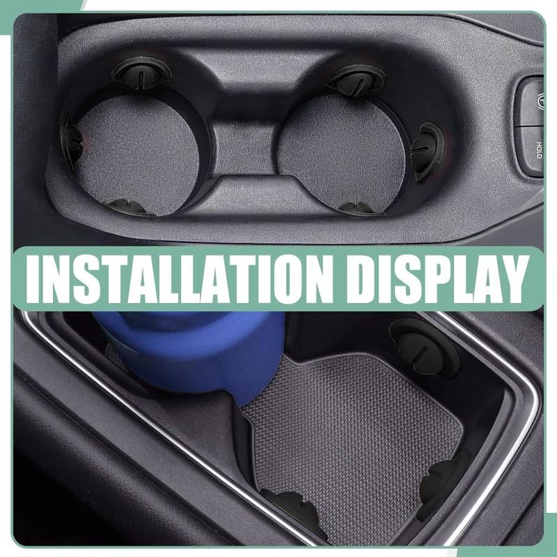 QZTYTY 6PCS Car Cup Holder Limiter, Car Cup Holder Inserts,