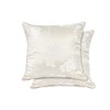 Emma Barclay Blossom - Jacquard Cushion Cover in Cream -