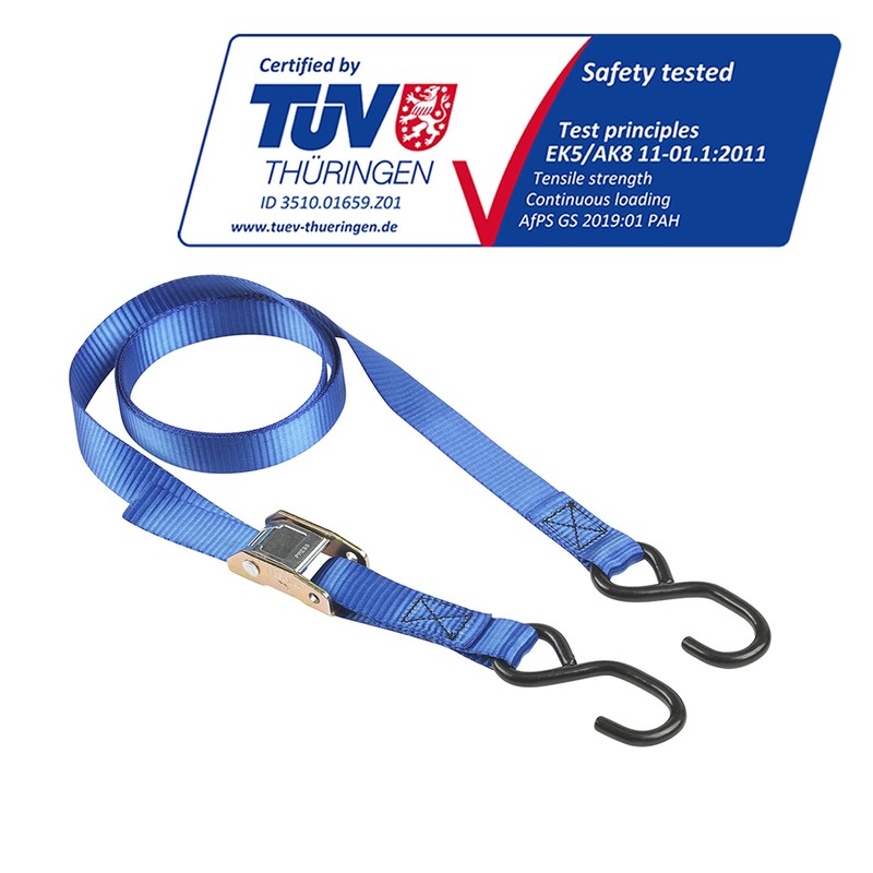 Master Lock 4368EURDAT Certified Strap with Buckle and S Hook,