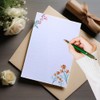 36 Pcs Letter Writing Paper and Envelopes, Floral Letter Writing