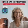 CallToU Hearing Impaired Doorbell with Strobe Light & 55 Melodies,