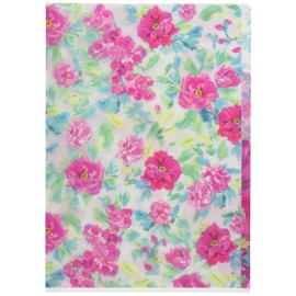 GreetingLife FA4-130-DG 3-Pocket File, A4 Size, Pink, Designer's Guild