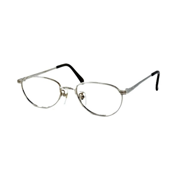 Grand Roi Unisex Retro Look Silver Metal Eyeglass Frames Lot