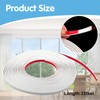 LYMOI 33 Ft Window Grille Inserts, Window Grid Kit, TPE
