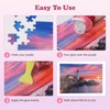 GHHKUD Jigsaw Puzzle Glue,300ML Puzzle Glue Clear with Applicator Brushes